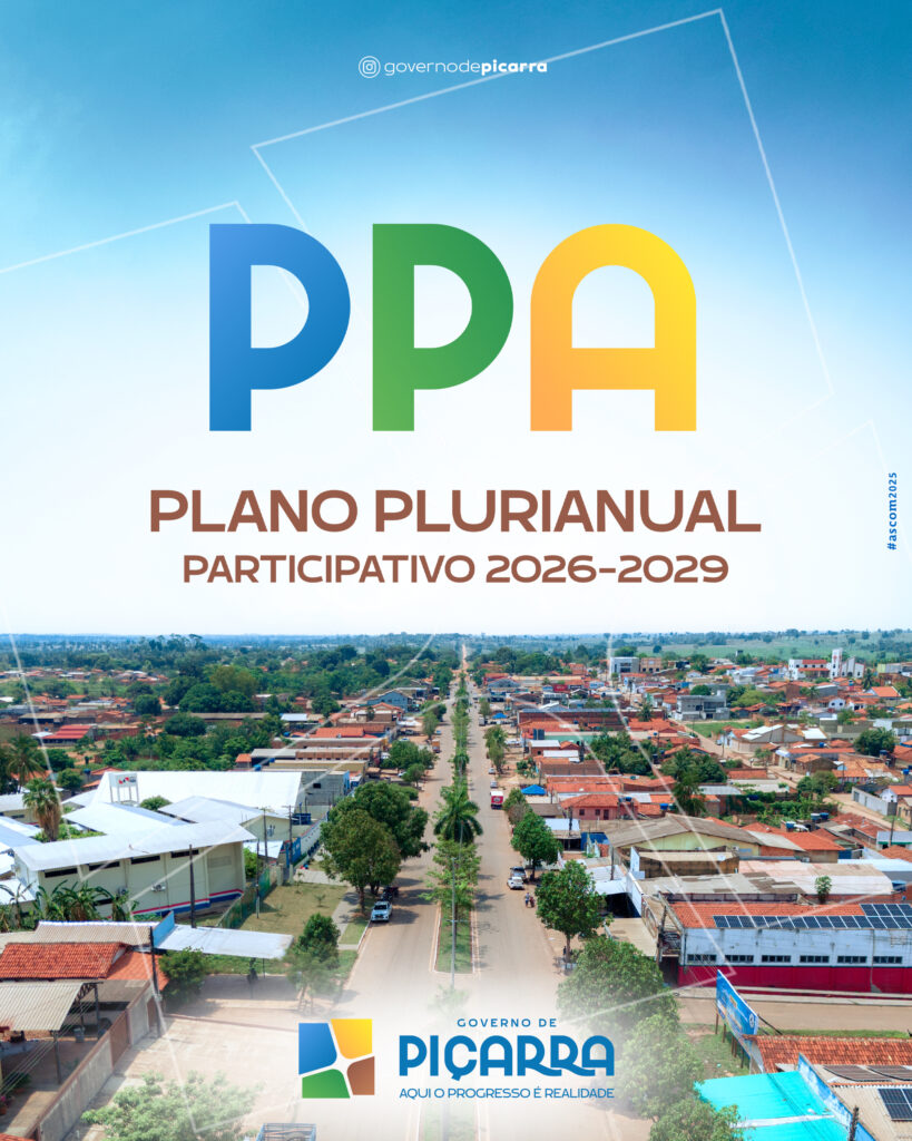 Plano Plurianual Participativo – PPA 2026–2029 - Prefeitura Municipal ...