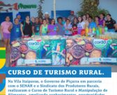 URSO DE MANIPULAÇÃO DE ALIMENTOS E TURISMO RURAL